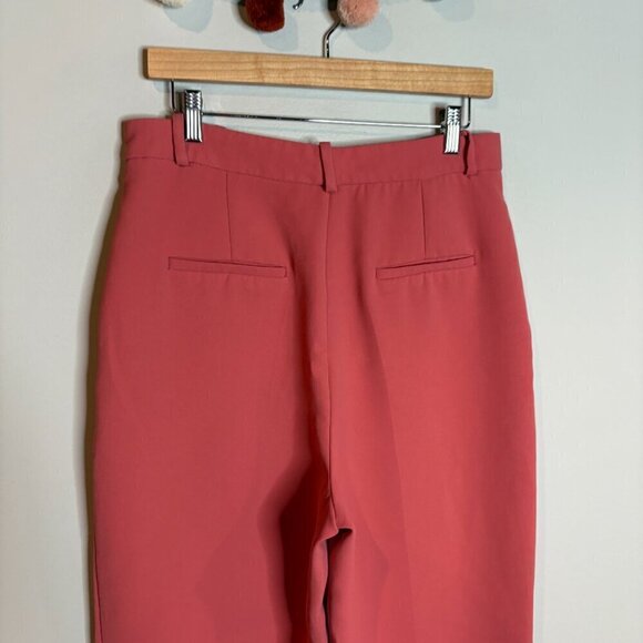 Zara coral salmon trouser dress pants - Picture 3 of 5